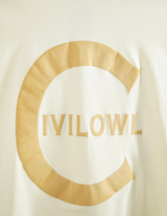 CREME OCTOPUS OVERSIZED T SHIRT