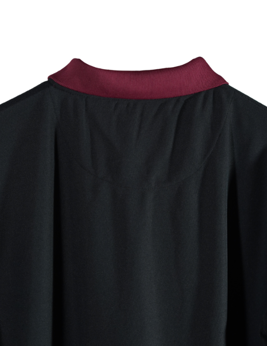 BLACK CIVILOWL DRYFIT MARS MERGE COLLAR T SHIRTS