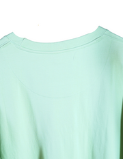 SEA GREEN DUAL FONTS CIVILOWL OVERSIZED T SHIRT