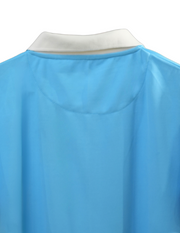 SKY BLUE CIVILOWL DRYFIT MARS MERGE COLLAR T SHIRTS