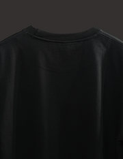 BLACK MERGE CIVILOWL OVERSIZED T SHIRT