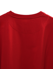 RED MERGE CIVILOWL OVERSIZED T SHIRT