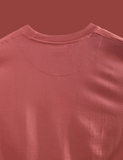 PEACH OWL FIGURE OVERSIZED T SHIRT