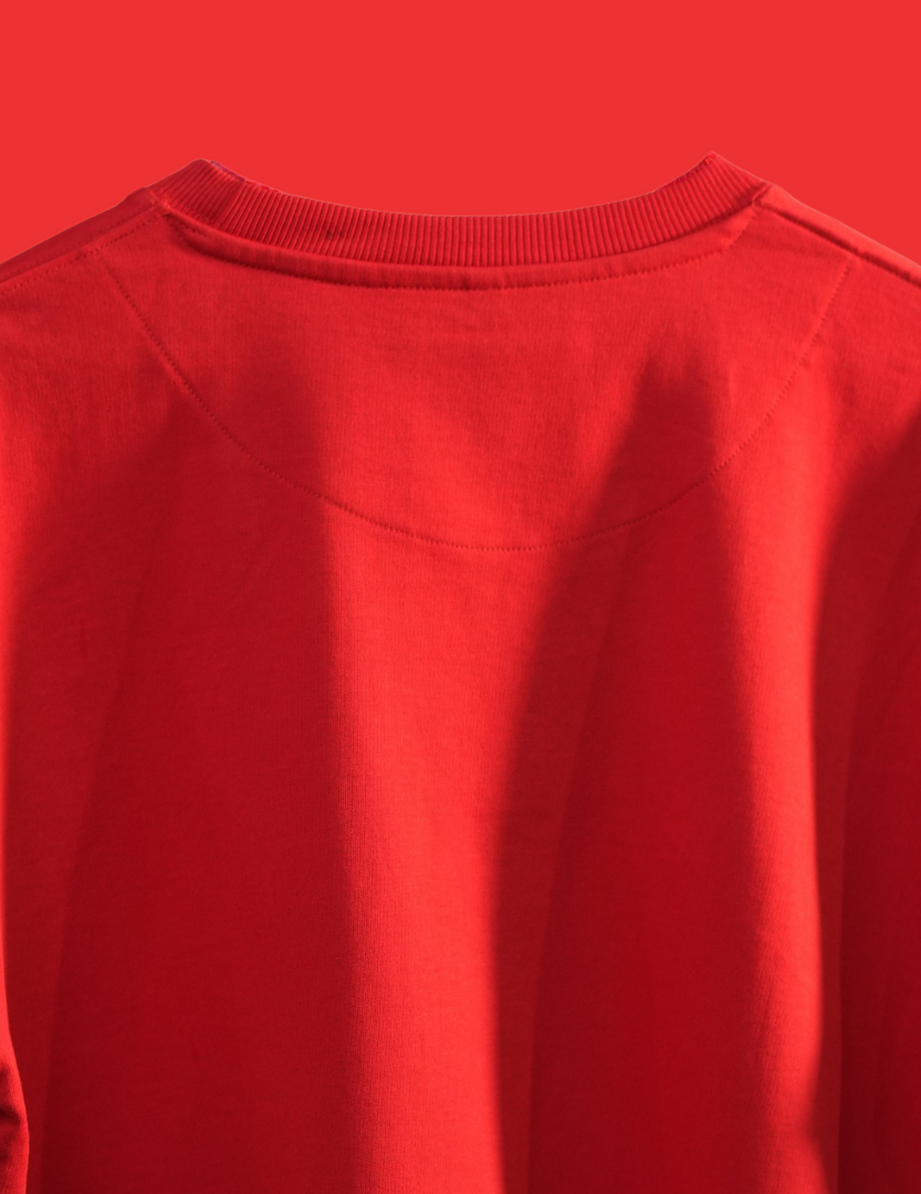 RED OWLS BASIC OVERSIZED T SHIRT