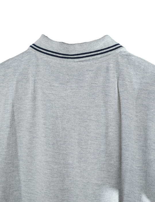 GREY SIDE OWL COLLAR T SHIRT